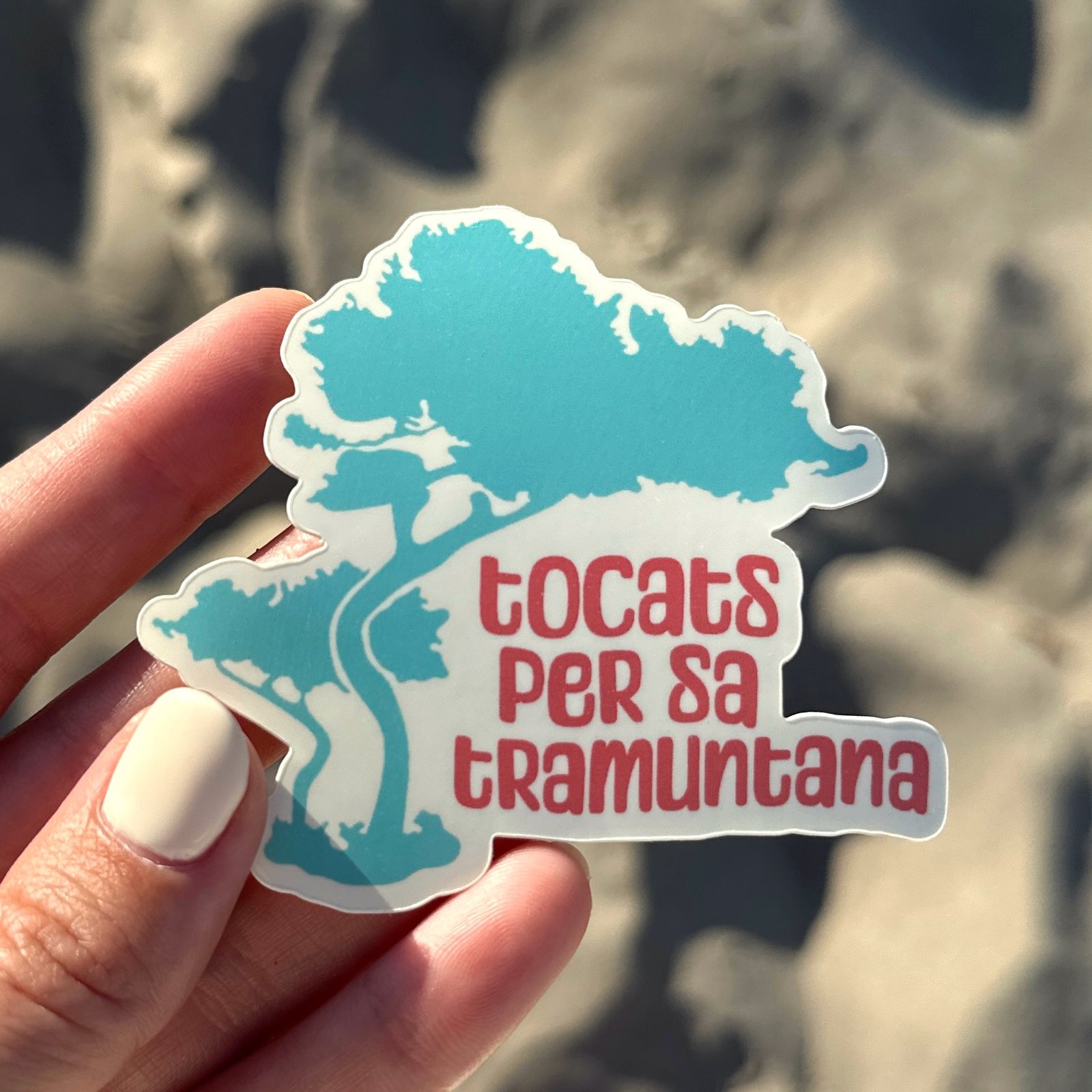 Pegatina tocats per sa tramuntana