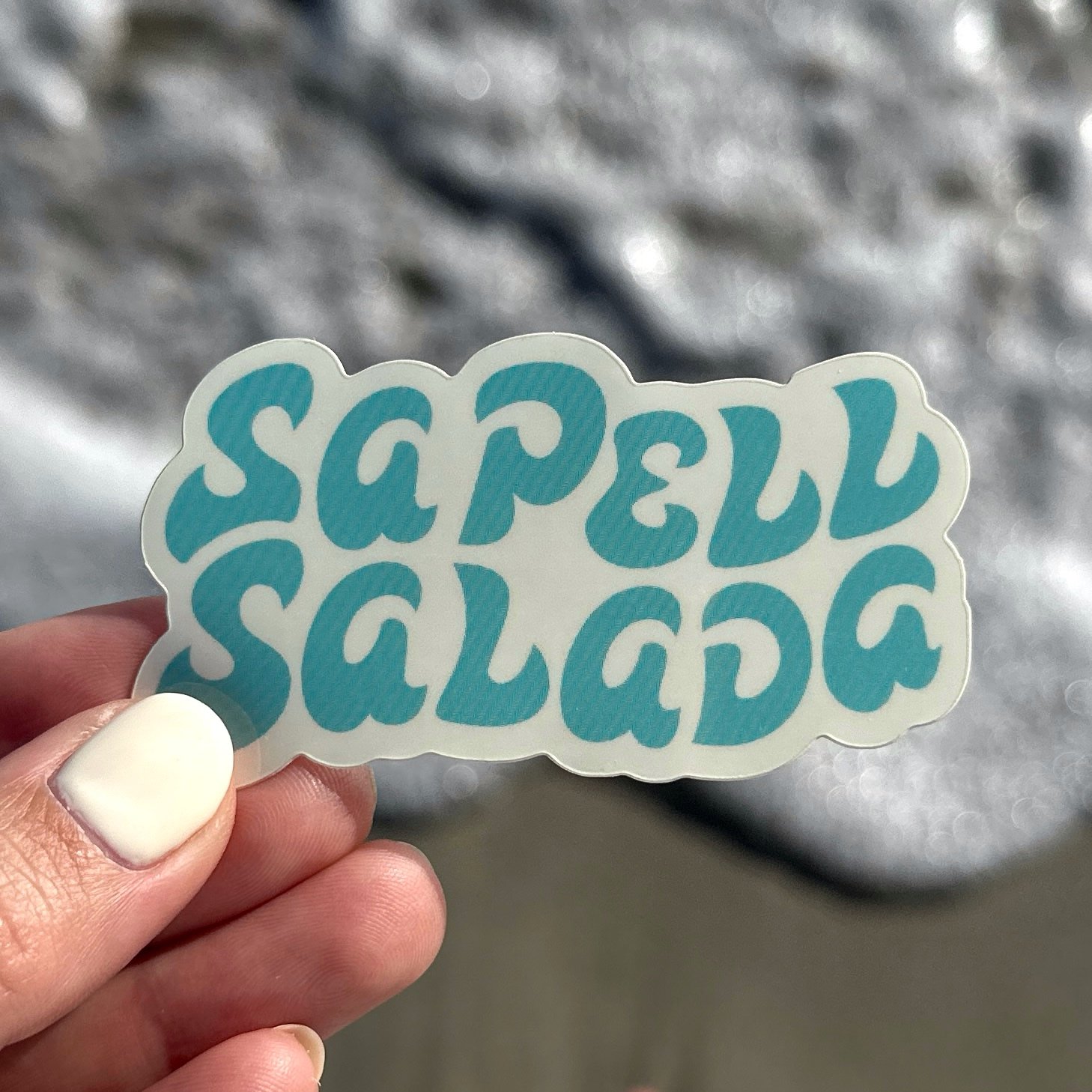 Pegatina Sa pell salada